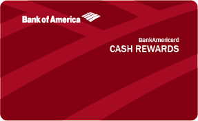 bank of america cash rewards credit card