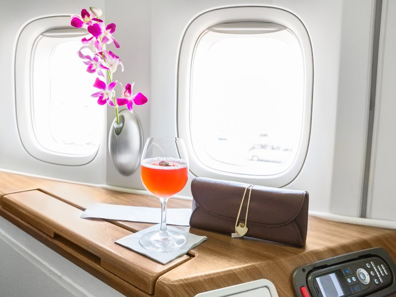 upgrading to first class on any airline